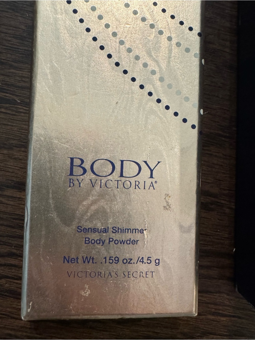 Victoria's Secret Body Powder Brush with Light Blue Bristles - Picture 2 of 13